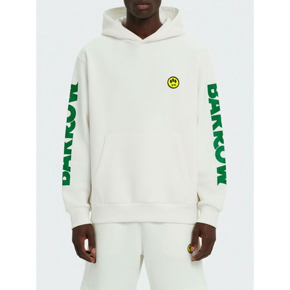 Barrow Men Barrow Cotton Hoodie With Logo